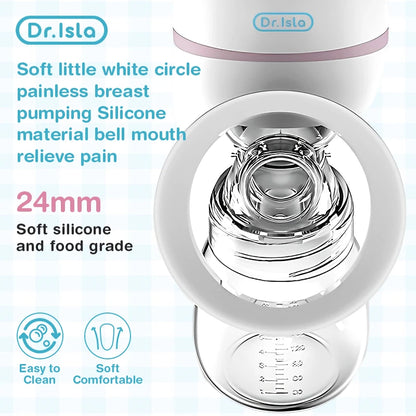 Automatic Electric Breast Pump USB Chargable Portable Breast Pump Silent Powerful Suction Breast Pump BPA Free