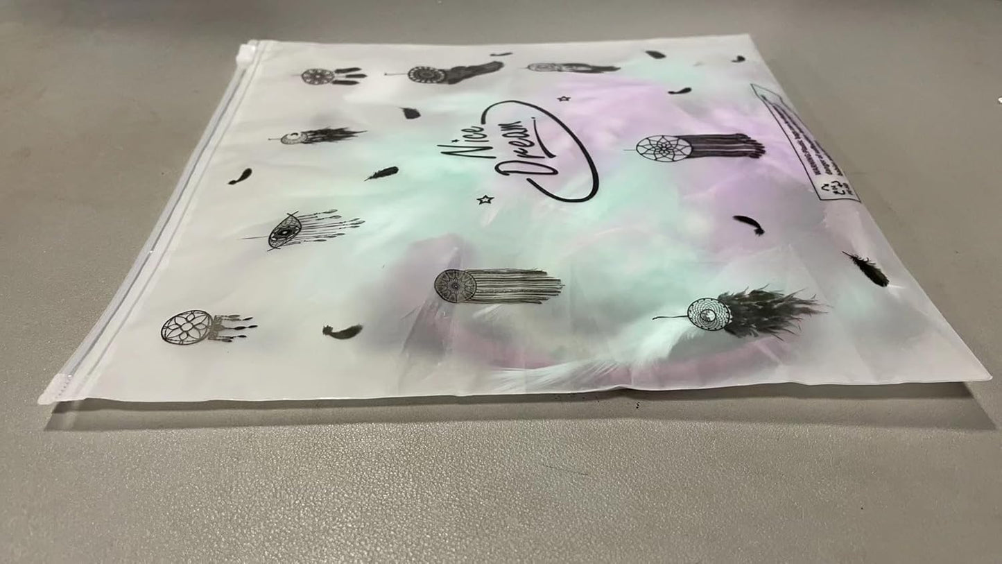 Purple Dream Catchers, Room Nursery Decor for Girls Boys, Handmade Feather Wall Decor with Lights, Home Ornaments Craft Gift for Bedroom