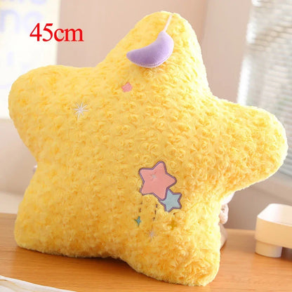 Plush Sky Pillows Emotional Moon Star Cloud Shaped Pillow Pink White Grey Yellow Purple Blue Room Chair Decor Cushion Gift