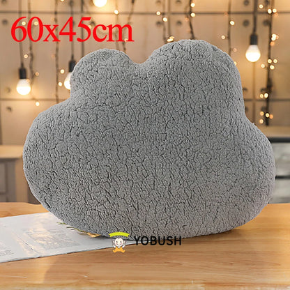 Plush Sky Pillows Emotional Moon Star Cloud Shaped Pillow Pink White Grey Yellow Purple Blue Room Chair Decor Cushion Gift
