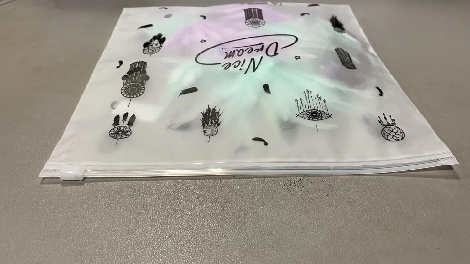 Purple Dream Catchers, Room Nursery Decor for Girls Boys, Handmade Feather Wall Decor with Lights, Home Ornaments Craft Gift for Bedroom